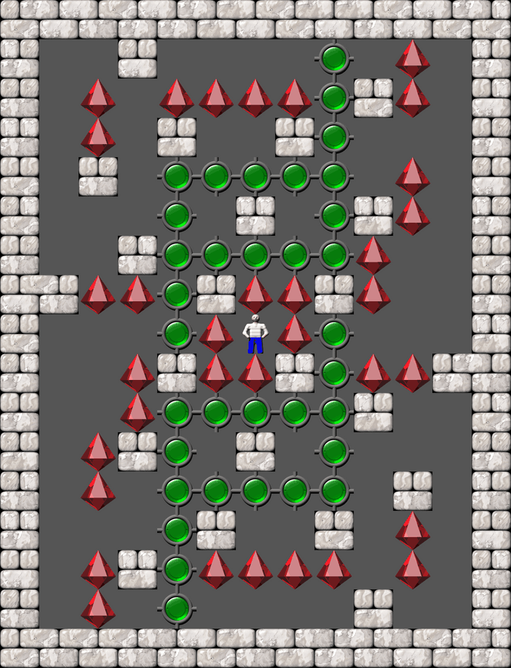 Sokoban Attrition 3 level 33